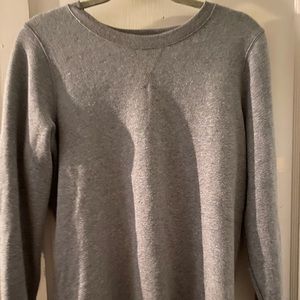 Tek Gear Gray Long Sleeve Crewneck Sweatshirt